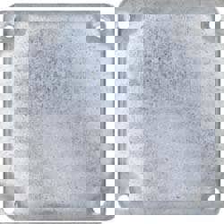 Square Surface Electrical Box Cover: Steel